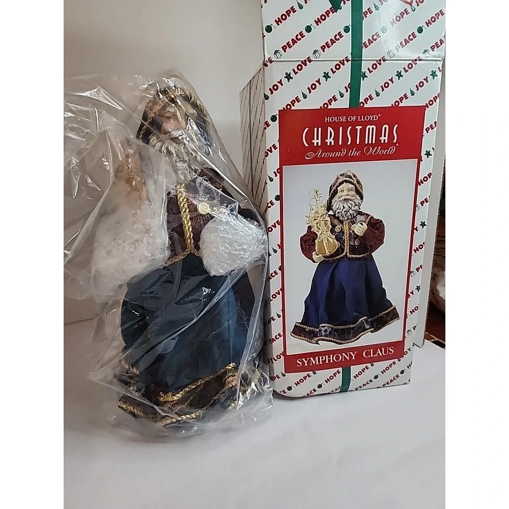 House Of Lloyd Rustic Santa Clause Christmas Tree Topper 14